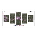 5pcs/set Dreamy Starry - Full Drill Round Drill Painting - 95x45cm