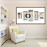 5pcs/set Home - Full Drill Round Drill Painting  - 95x45cm