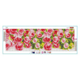 Flower - Full Drill Round Drill Painting - 80x30cm