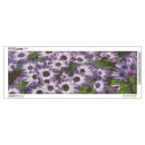 Novelty Flower - Full Drill Round Drill Painting - 80x30cm