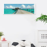 Wide Sea - Full Drill Round Drill Painting - 80x30cm