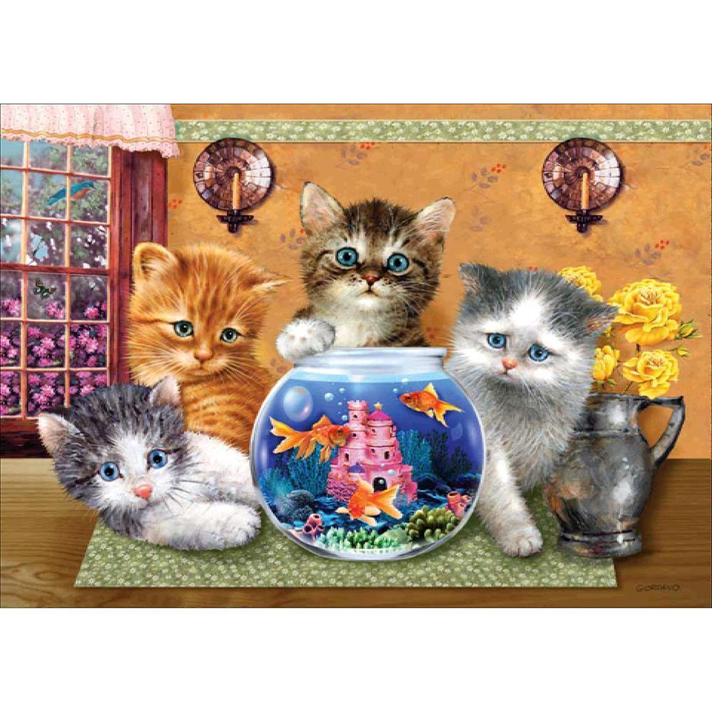 Diamond Painting Kits Cats
