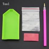 3pcs/set Buddha - Full Drill Round Drill Painting - 90x55cm