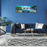 Waterfall  - Full Drill Round Drill Painting - 80x30cm