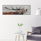Deer Head  - Full Drill Round Drill Painting - 80x30cm