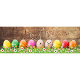 Cute Easter Eggs - Full Drill Round Drill Painting - 80x30cm