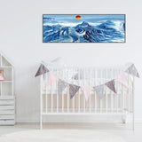 The Great Wall - Full Drill Round Drill Painting - 80x30cm