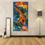 Big Fish - Full Drill Round Drill - 45x85cm
