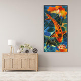 Big Fish - Full Drill Round Drill - 45x85cm