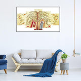 5pcs/set Couple - Full Drill Round Drill Painting - 95x45cm