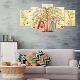 5pcs/set Couple - Full Drill Round Drill Painting - 95x45cm