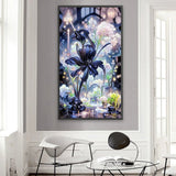 Black Rose-Full Drill Diamond Painting-40x70cm