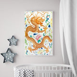 Chinese Dragon  - Full Drill Round Drill - 40x60cm