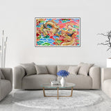 Chinese Dragon  - Full Drill Round Drill - 40x60cm