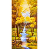 Autumn Scenery - Full Drill Round Drill - 55x100cm