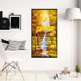 Autumn Scenery - Full Drill Round Drill - 55x100cm