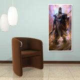 Cartoon Warrior - Full Drill Round Drill - 45x85cm