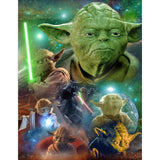 Movie Role Yoda  - Full Drill Round Drill - 40x50cm