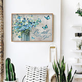 Flower-Full Drill Round Drill-50x40cm-Diamond Painting