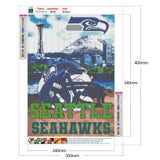 Seattle Seahawks/NFL-Full Drill Diamond Painting