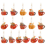 12/16Pcs/Set-Animal-Double Side Drill-Diamond Keychain