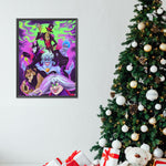 Disneyland Villains-Full Round Diamond Painting-30x40cm