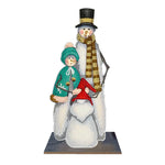 Owl-Single Side Drill-Wooden Diamond Desktop Ornament