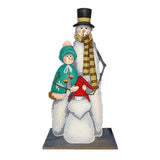 Owl-Single Side Drill-Wooden Diamond Desktop Ornament