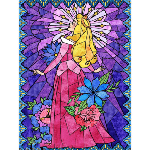 Princess-Full Round Diamond Painting-30x40cm