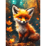 Animal-Full Round Diamond Painting-30x40cm