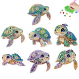5/6/7Pcs/Set-Animal-Diamond Painting Magnet Refrigerator