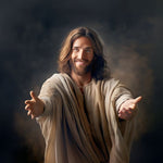 Jesus-Full Round Diamond Painting-30x30cm