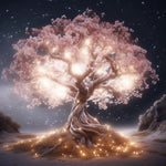 Life Tree-Full Round Diamond Painting-30x30cm