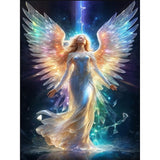 Angel Girl-Full Round Diamond Painting-30x40cm