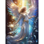 Angel Girl-Full Round Diamond Painting-30x40cm