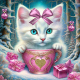 Animal-Full Round Diamond Painting-30x30cm