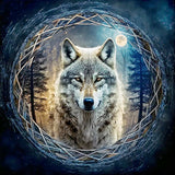 Animal-Full Round Diamond Painting-30x30cm