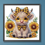 Yak-Partial Special Diamond Painting-30x30cm
