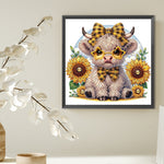 Yak-Partial Special Diamond Painting-30x30cm