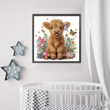 Yak-Partial Special Diamond Painting-30x30cm