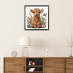 Yak-Partial Special Diamond Painting-30x30cm