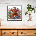 Yak-Partial Special Diamond Painting-30x30cm