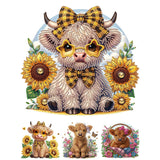 Yak-Partial Special Diamond Painting-30x30cm