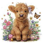 Yak-Partial Special Diamond Painting-30x30cm
