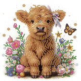 Yak-Partial Special Diamond Painting-30x30cm