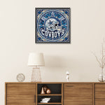 Cowboy-Full Round Diamond Painting-30x30cm