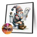 Gnome-Full Round Diamond Painting-30x30cm