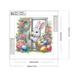 Garden Rabbit-Partial Special Diamond Painting-30x30cm