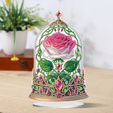Rose Crystal Box-Single Side Drill-Acrylic Diamond Desktop Ornament