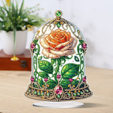 Rose Crystal Box-Single Side Drill-Acrylic Diamond Desktop Ornament